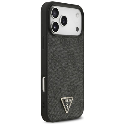 MagSafe futrola za Apple iPhone 18 Pro Max / 17 Pro Max, Guess, 4G Triangle Strass, Crna