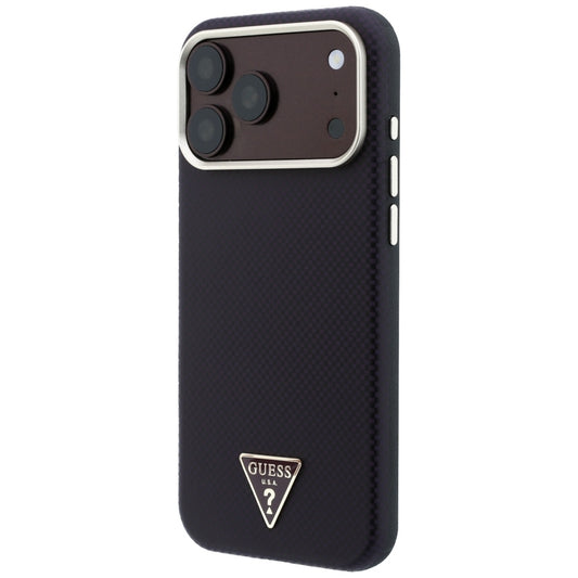 MagSafe futrola za Apple iPhone 18 Pro Max / 17 Pro Max, Guess, Kevlar Triangle Logo, Bordo