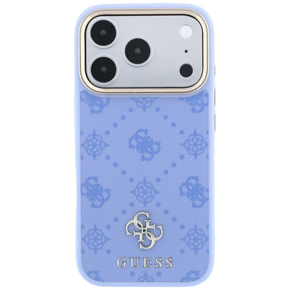 MagSafe futrola za Apple iPhone 18 Pro Max / 17 Pro Max, Guess, Peony 4G Small Logo, Plava