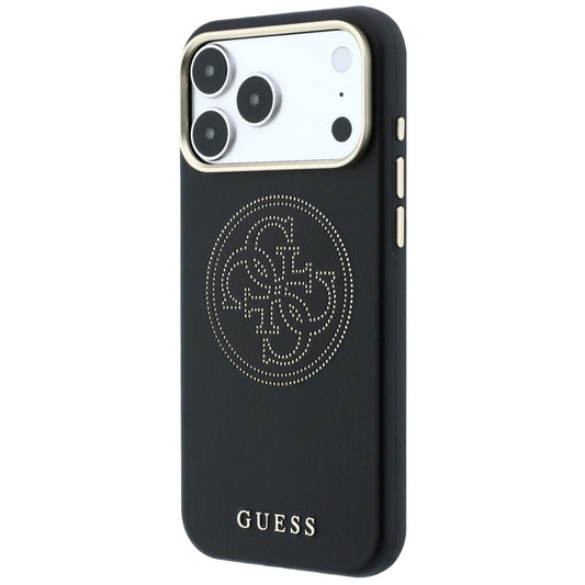MagSafe futrola za Apple iPhone 18 Pro Max / 17 Pro Max, Guess, Perforated 4G, Crna