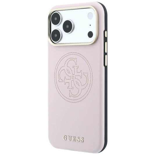 MagSafe futrola za Apple iPhone 18 Pro Max / 17 Pro Max, Guess, Perforated 4G, Roze