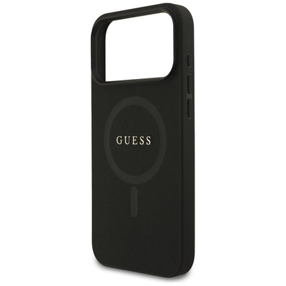 MagSafe futrola za Apple iPhone 18 Pro Max / 17 Pro Max, Guess, Saffiano, Crna