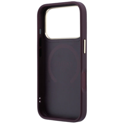 MagSafe futrola za Apple iPhone 18 Pro Max / 17 Pro Max, Guess, Saffiano Peony Ring, Bordo