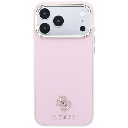 MagSafe futrola za Apple iPhone 18 Pro Max / 17 Pro Max, Guess, Saffiano Small 4G Classic, Roze