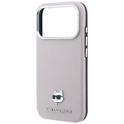 MagSafe futrola za Apple iPhone 18 Pro Max / 17 Pro Max, Karl Lagerfeld, Grained Choupette Head, Roze