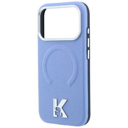 MagSafe futrola za Apple iPhone 18 Pro Max / 17 Pro Max, Karl Lagerfeld, Grained Embossed Ring, Plava