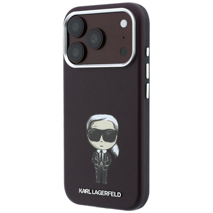 MagSafe futrola za Apple iPhone 18 Pro Max / 17 Pro Max, Karl Lagerfeld, HC SW Ikonik, Bordo