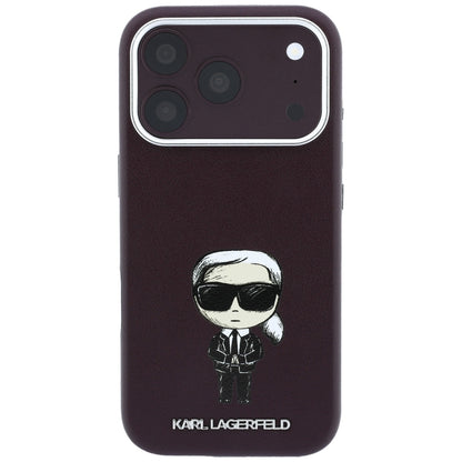 MagSafe futrola za Apple iPhone 18 Pro Max / 17 Pro Max, Karl Lagerfeld, HC SW Ikonik, Bordo