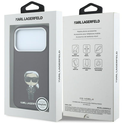 MagSafe futrola za Apple iPhone 18 Pro Max / 17 Pro Max, Karl Lagerfeld, HC SW Ikonik, Bordo