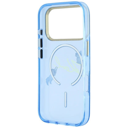 MagSafe maska za Apple iPhone 18 Pro Max / 17 Pro Max, Karl Lagerfeld, IML Choupette Karl Script Logo, plava