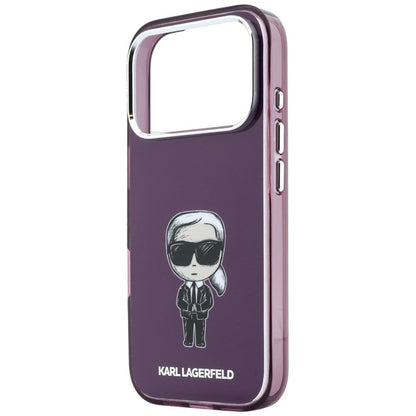 MagSafe futrola za Apple iPhone 18 Pro Max / 17 Pro Max, Karl Lagerfeld, IML Ikonik Sketch Print, Bordo