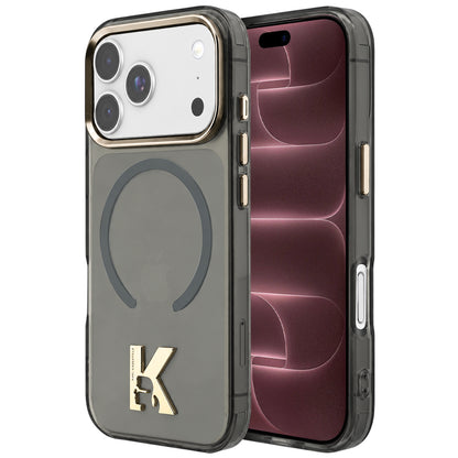 MagSafe maska za Apple iPhone 18 Pro Max / 17 Pro Max, Karl Lagerfeld, IML Karl Head Logo, crna