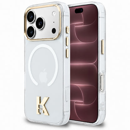 MagSafe maska za Apple iPhone 18 Pro Max / 17 Pro Max, Karl Lagerfeld, IML Karl Head Logo, providna