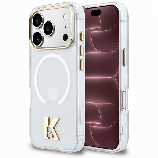 MagSafe maska za Apple iPhone 18 Pro Max / 17 Pro Max, Karl Lagerfeld, IML Karl Head Logo, providna