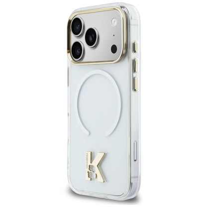 MagSafe maska za Apple iPhone 18 Pro Max / 17 Pro Max, Karl Lagerfeld, IML Karl Head Logo, providna