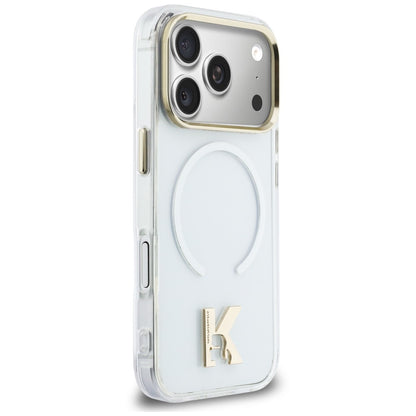 MagSafe maska za Apple iPhone 18 Pro Max / 17 Pro Max, Karl Lagerfeld, IML Karl Head Logo, providna