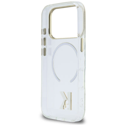MagSafe maska za Apple iPhone 18 Pro Max / 17 Pro Max, Karl Lagerfeld, IML Karl Head Logo, providna