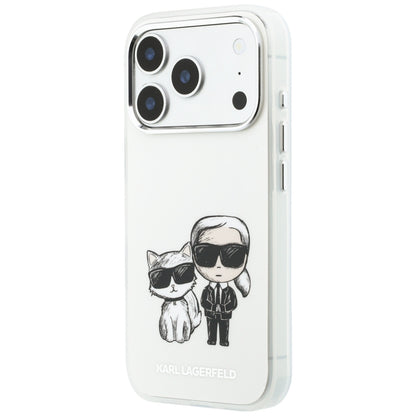 MagSafe futrola za Apple iPhone 18 Pro Max / 17 Pro Max, Karl Lagerfeld, IML KC Bodies Sketch Print, Bež