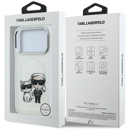 MagSafe futrola za Apple iPhone 18 Pro Max / 17 Pro Max, Karl Lagerfeld, IML KC Bodies Sketch Print, Bež