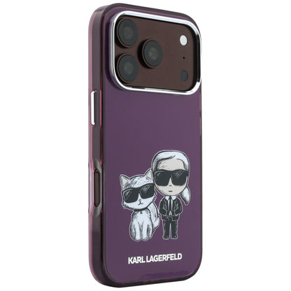 MagSafe futrola za Apple iPhone 18 Pro Max / 17 Pro Max, Karl Lagerfeld, IML KC Bodies Sketch Print, Bordo