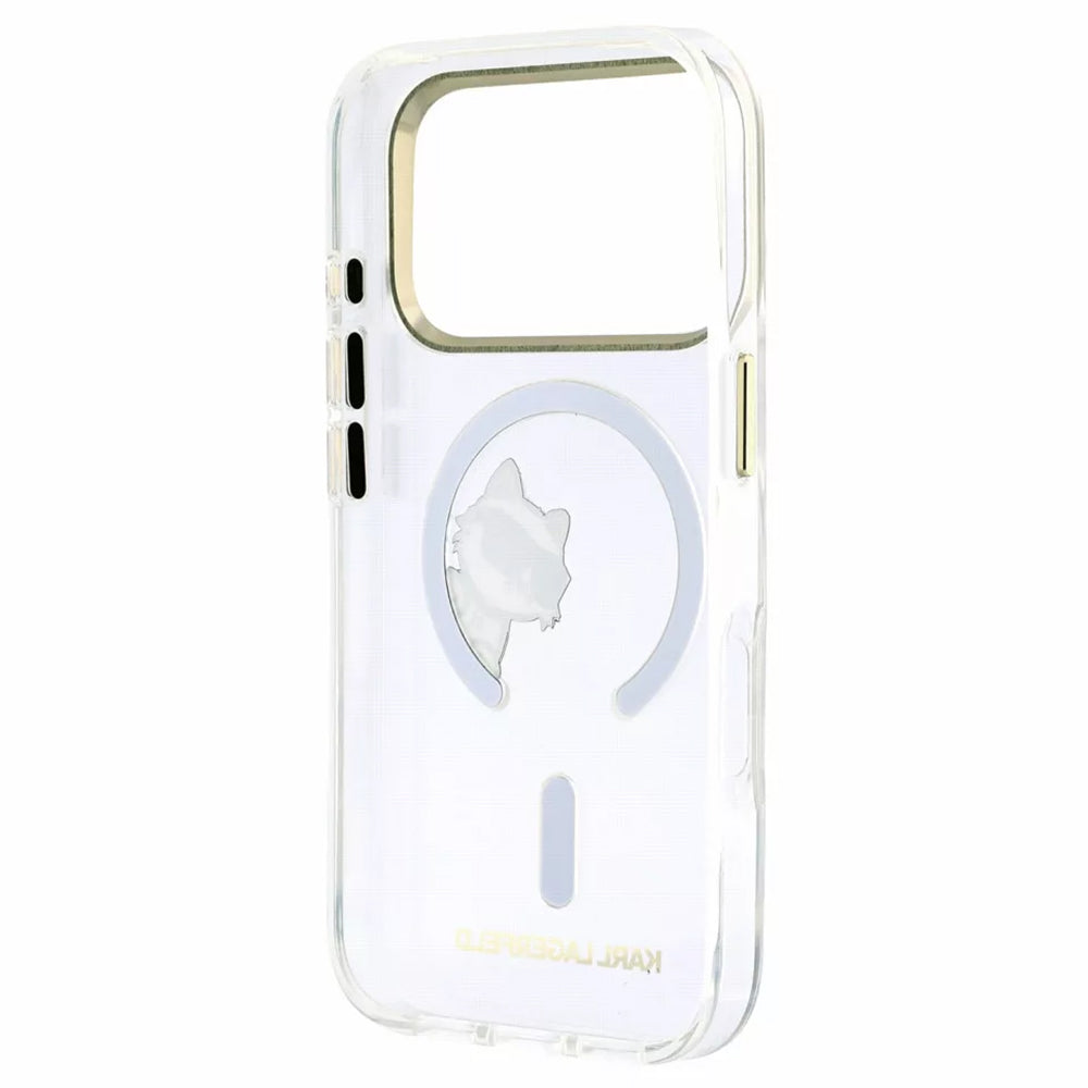 MagSafe futrola za Apple iPhone 18 Pro Max / 17 Pro Max, Karl Lagerfeld, IML Peekaboo Print i Metal Frame, Providna