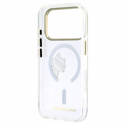 MagSafe futrola za Apple iPhone 18 Pro Max / 17 Pro Max, Karl Lagerfeld, IML Peekaboo Print i Metal Frame, Providna
