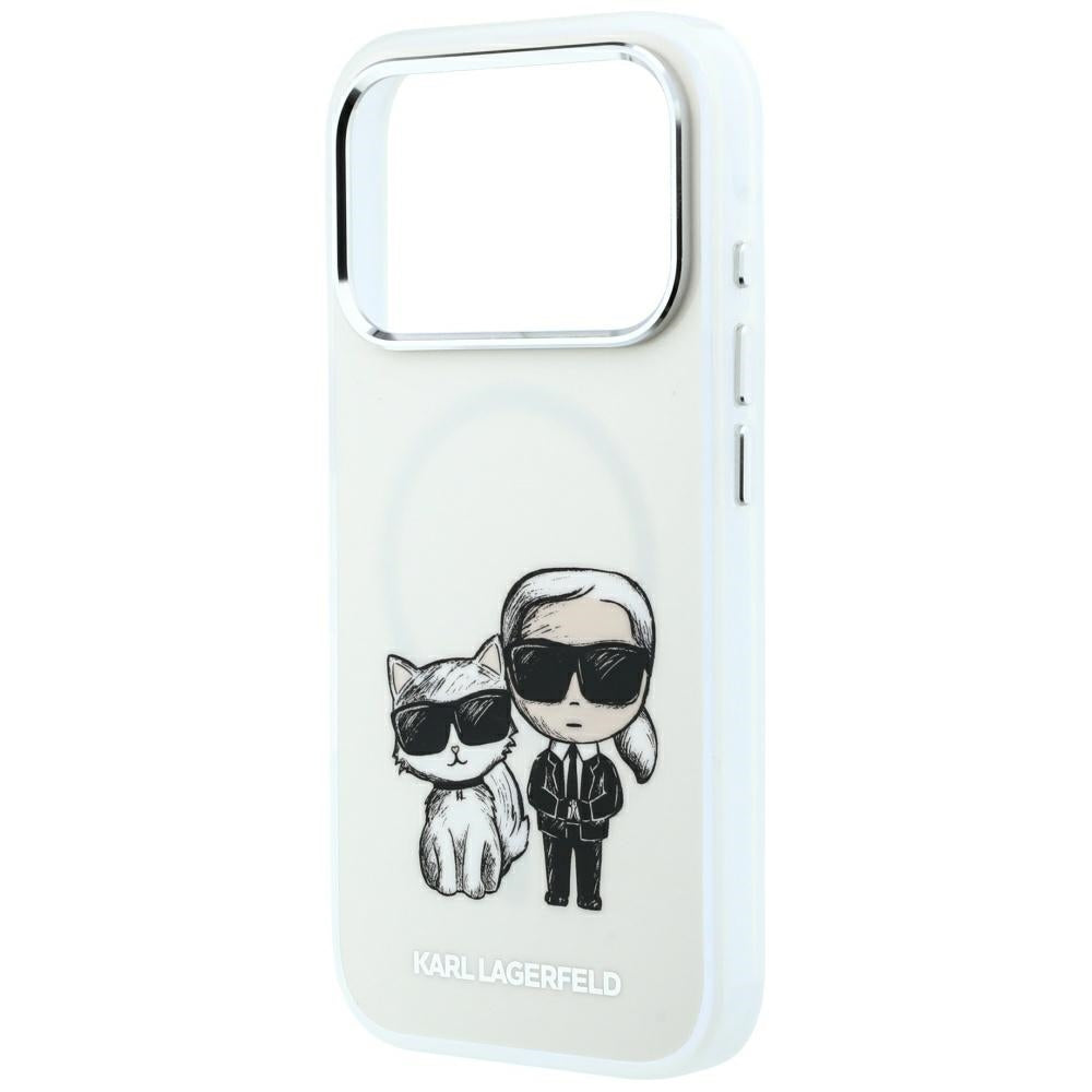 MagSafe futrola za Apple iPhone 18 Pro Max / 17 Pro Max, Karl Lagerfeld, KC Bodies Sketch, Bež