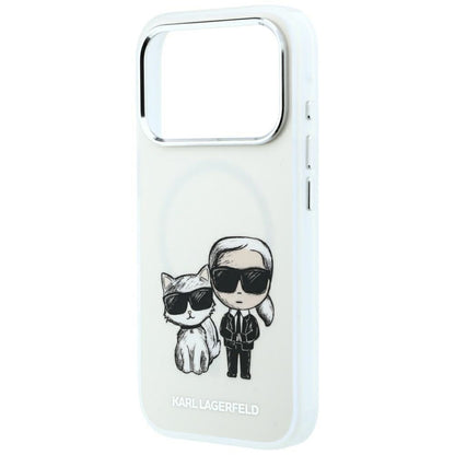 MagSafe futrola za Apple iPhone 18 Pro Max / 17 Pro Max, Karl Lagerfeld, KC Bodies Sketch, Bež