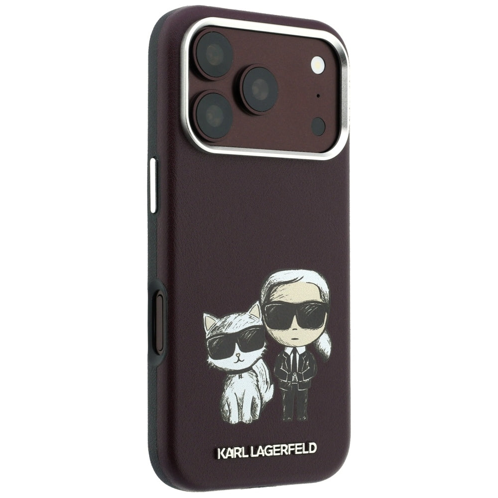 MagSafe futrola za Apple iPhone 18 Pro Max / 17 Pro Max, Karl Lagerfeld, KC Bodies Sketch, Bordo