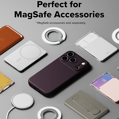 MagSafe maska za Apple iPhone 18 Pro Max / 17 Pro Max, Ringke, Onyx, tamnobordo boje