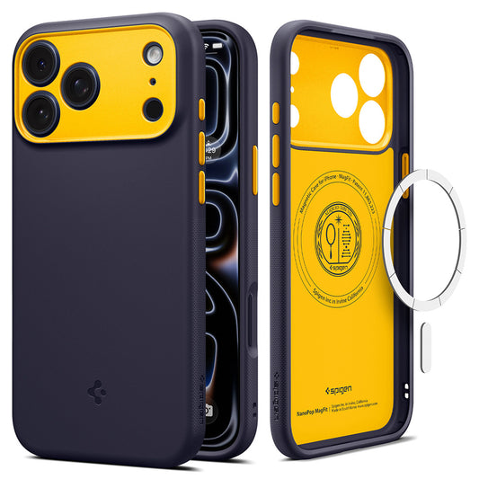 MagSafe futrola za Apple iPhone 18 Pro Max / 17 Pro Max, Spigen, Caseology Nano Pop, Ljubičasta ACS12140