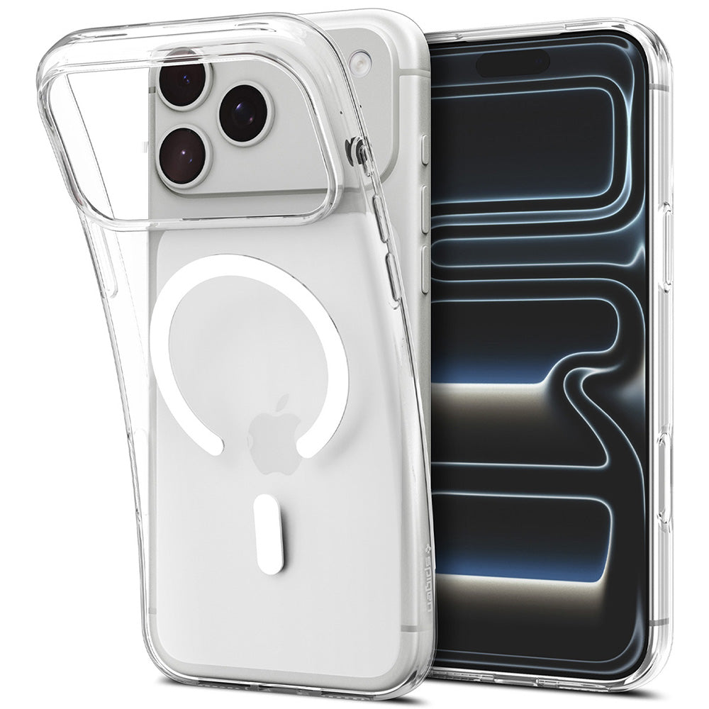 MagSafe futrola za Apple iPhone 18 Pro Max / 17 Pro Max, Spigen, Liquid Crystal, Providna Bela ACS12143