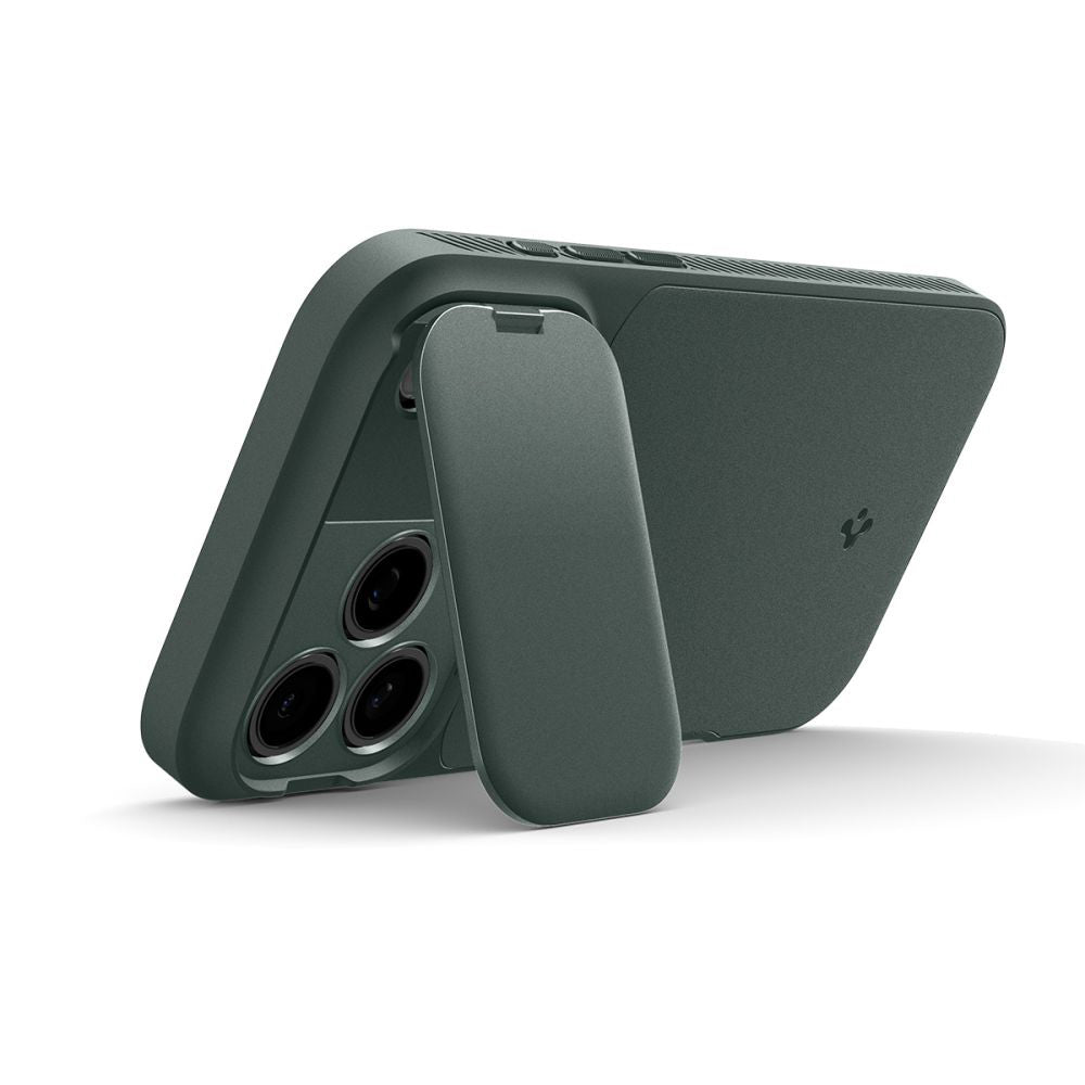 MagSafe futrola za Apple iPhone 18 Pro Max / 17 Pro Max, Spigen, Optik Armor, Zelena ACS09901