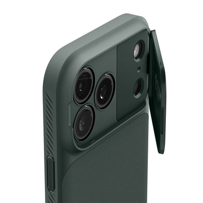 MagSafe futrola za Apple iPhone 18 Pro Max / 17 Pro Max, Spigen, Optik Armor, Zelena ACS09901