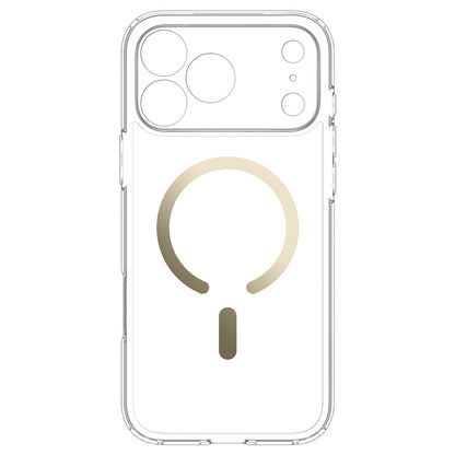 MagSafe futrola za Apple iPhone 18 Pro Max / 17 Pro Max, Spigen, Ultra Hybrid, Zlatno Providna ACS12120
