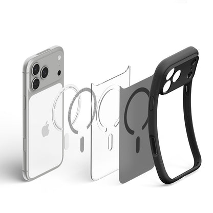 MagSafe futrola za Apple iPhone 18 Pro Max / 17 Pro Max, Spigen, Ultra Hybrid, Crna Satinirana ACS12123