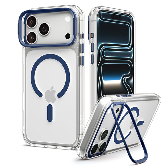 MagSafe futrola za Apple iPhone 18 Pro Max / 17 Pro Max, Spigen, Ultra Hybrid Optik S, Providna Tamnoplava ACS11909