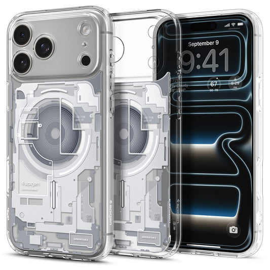MagSafe futrola za Apple iPhone 18 Pro Max / 17 Pro Max, Spigen, Ultra Hybrid Zero One, Bela ACS12126