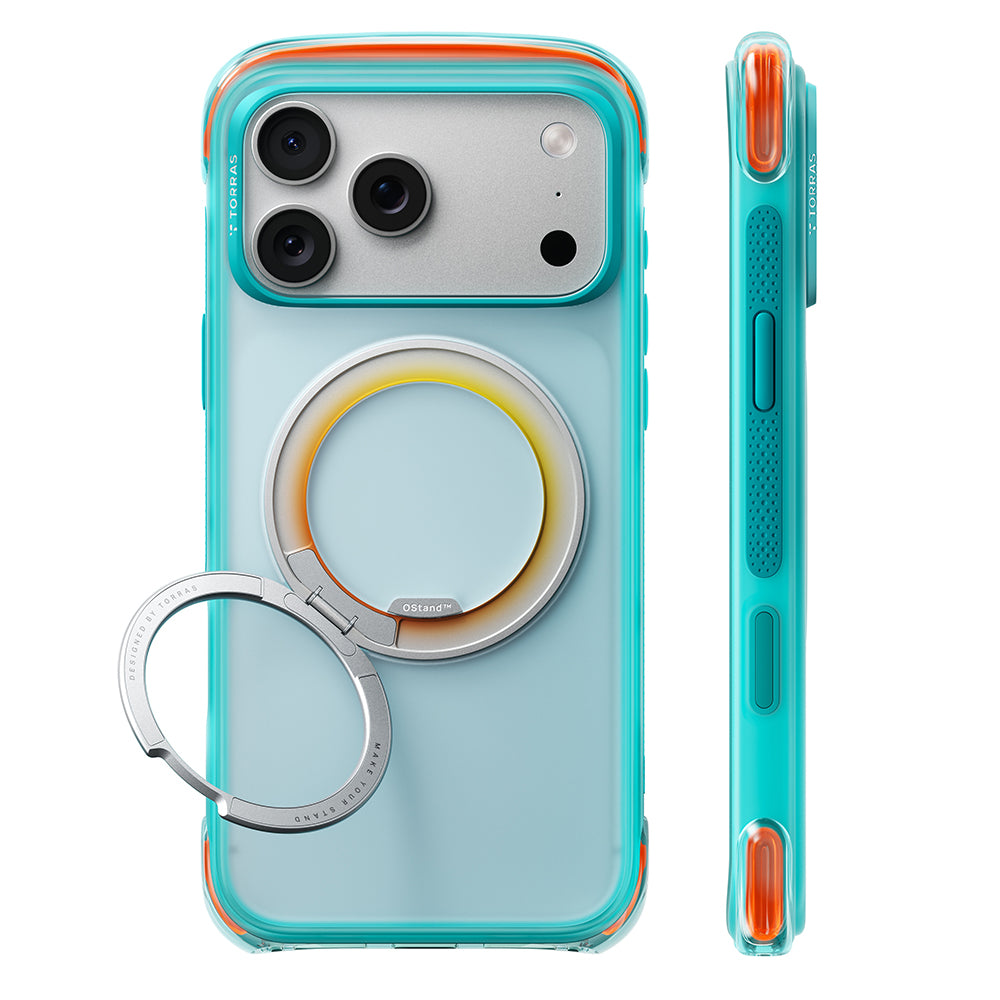 MagSafe futrola za Apple iPhone 18 Pro Max / 17 Pro Max, Torras, O3 Air Core, Tirkizna