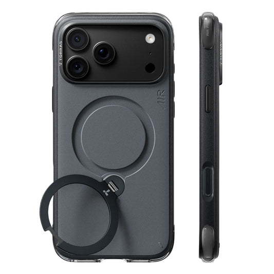 MagSafe futrola za Apple iPhone 18 Pro Max / 17 Pro Max, Torras, Ostand Q3 Air Essential, Crna