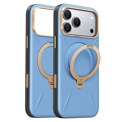 MagSafe futrola za Apple iPhone 18 Pro Max / 17 Pro Max, Torras, QPRO Leather, Plava