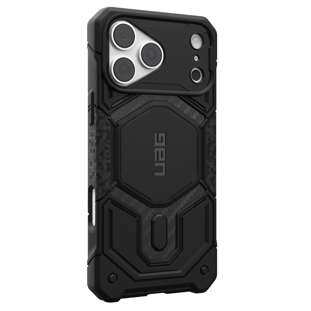 MagSafe futrola za Apple iPhone 18 Pro Max / 17 Pro Max, Urban Armor Gear, Monarch Pro Carbon, Crna