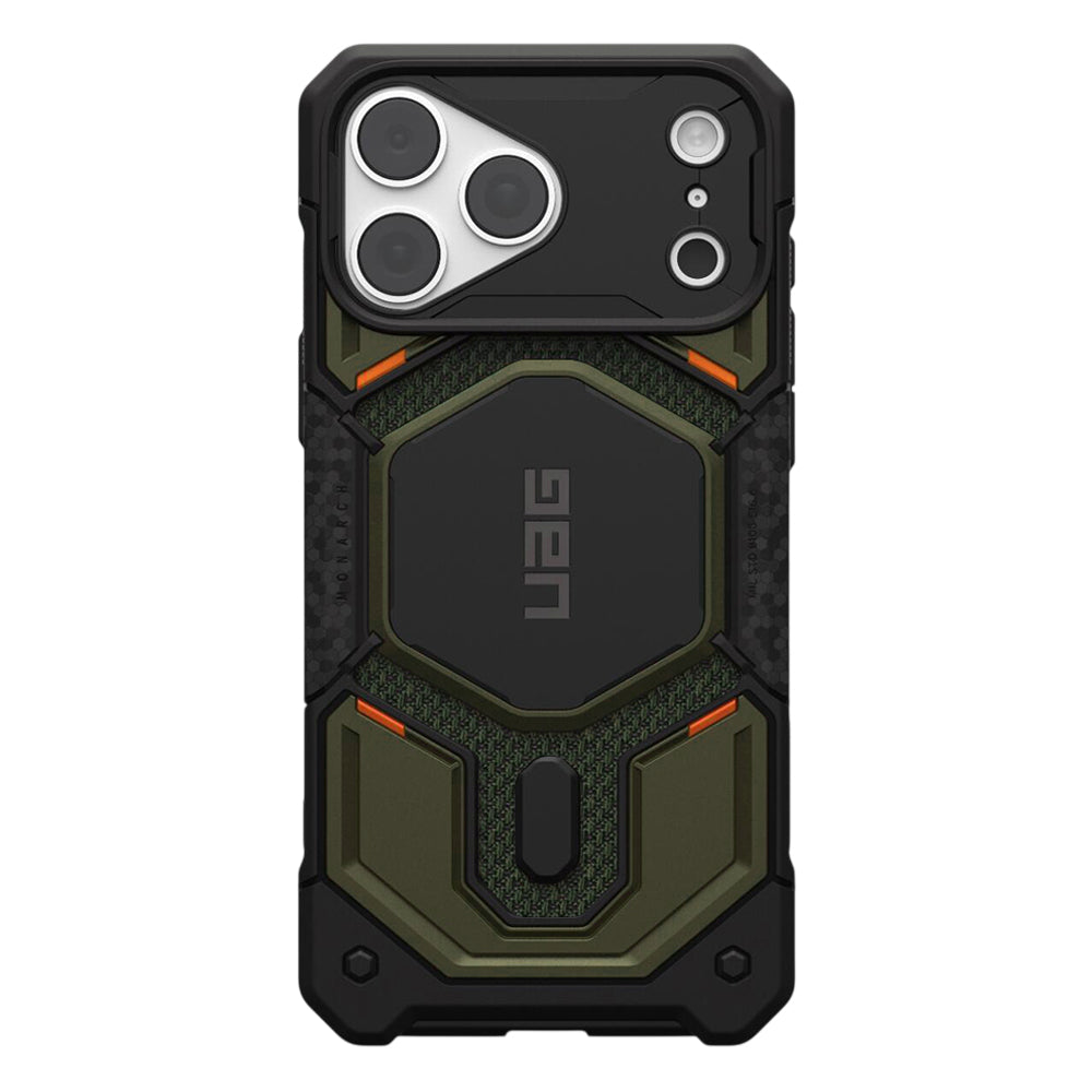 MagSafe futrola za Apple iPhone 18 Pro Max / 17 Pro Max, Urban Armor Gear, Monarch Pro Kevlar, Zelena