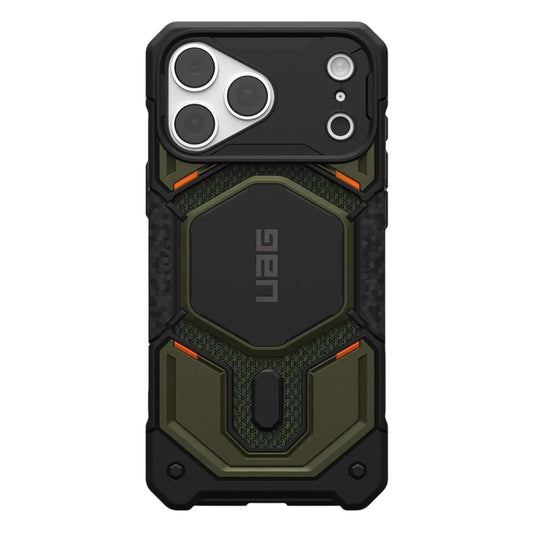 MagSafe futrola za Apple iPhone 18 Pro Max / 17 Pro Max, Urban Armor Gear, Monarch Pro Kevlar, Zelena