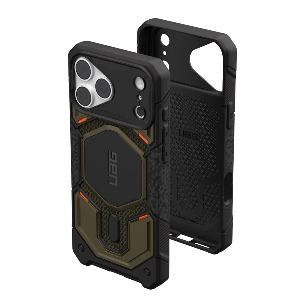 MagSafe futrola za Apple iPhone 18 Pro Max / 17 Pro Max, Urban Armor Gear, Monarch Pro Kevlar, Zelena