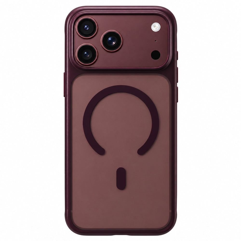 MagSafe maska za Apple iPhone 18 Pro Max, Blueo, APE Anti-Drop, bordo