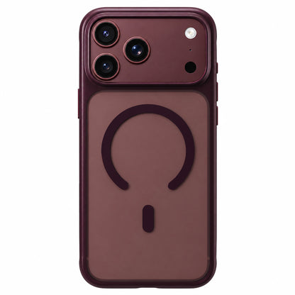 MagSafe maska za Apple iPhone 18 Pro Max, Blueo, APE Anti-Drop, bordo