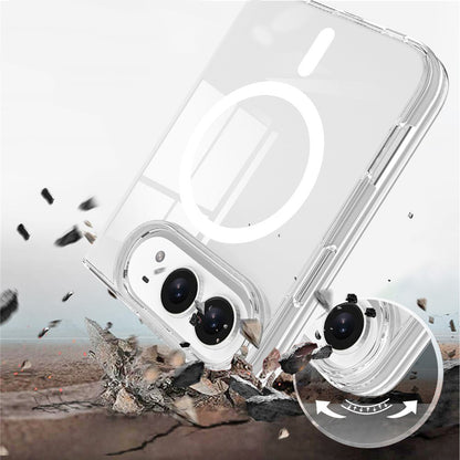 MagSafe maska za Apple iPhone Duo, Techsuit, Pro, providna