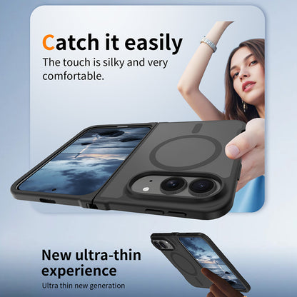 Maska MagSafe za Apple iPhone Duo, Techsuit, PureFrost, satensko crna