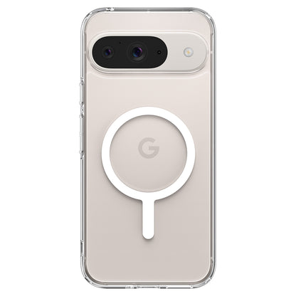 Futrola MagSafe za Google Pixel 9 / 9 Pro, Spigen, Ultra Hybrid Metal Ring, Transparentna ACS07686